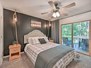 Game Room + Fire Pit! Multi-Level Anderson Home