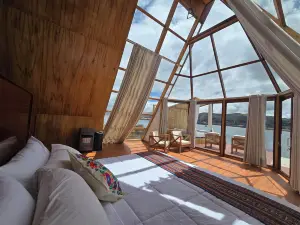 casitas del titicaca peru