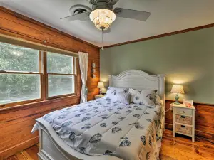 Bayfront Blounts Creek Home: Private Beach + Dock!