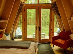 Lovely A-Frame Surrounded by Nature in Freeport, Maine