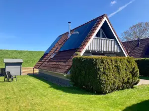 Am Deich 6 Pers House with a Private Terrace Behind a Dike by the Lauwersmeer