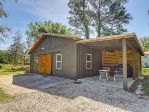 Riverfront Magnolia Springs Cabin Rental w/ Grill