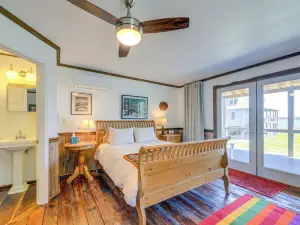 Riverfront Haven Converted Barn with Deck in Aurora