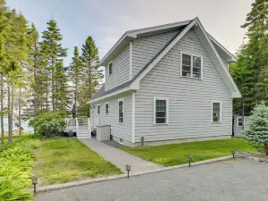 Oceanfront Prospect Harbor House w/ Deck, View