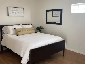 Private Studio with private entrance includes driveway parking space.