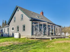 Quiet Waterfront Home Ideal Maine Escape!