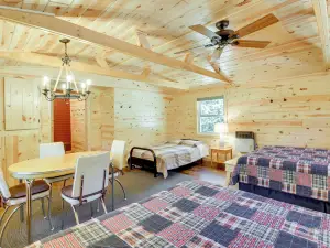 Waterfront Pequot Lakes Cabin Fire Pit and Views!