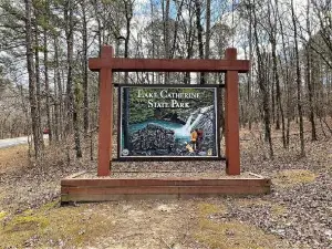 Secluded Home with Mini Waterfall and a Creek in Hot Springs