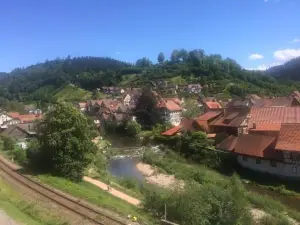 Urlaub Mit Blick Auf Schiltachs Fachwerkhäuser
