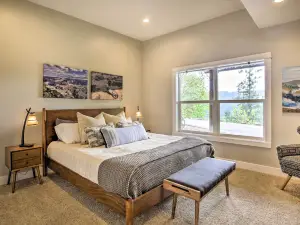 อพาร์ตเมนต์ที่มีวิวอันทรงความงามของหุบเขาพร้อมพื้นที่ระเบียงและสวน