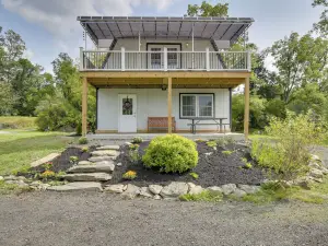 火坑+現場池塘：哈德遜谷家園！