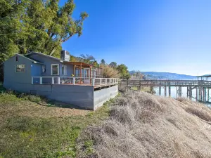 Lakefront Sanctuary w/ Mount Konocti Views