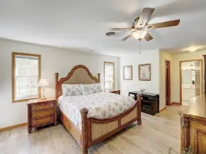 Spacious Custom Home on fully landscaped large lot. Hot tub, gazebos, etc.
