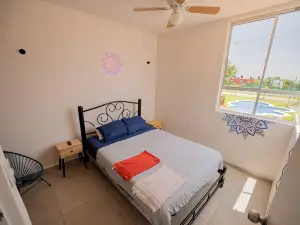 FFamily House & Water Park Tlayecac 3 BR