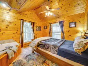 Picturesque Oklahoma Cabin on 80 Acres w/ Views!