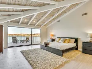 Contemporary Parker, AZ Riverfront Home with Boat Dock and Jet Ski Slips