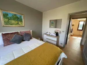 Holiday Flat in Villa with pool