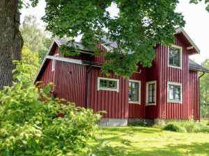 Schwedenhaus, Naturnah, 5Pers, 2 Schlafzi, Freewifi, Garten