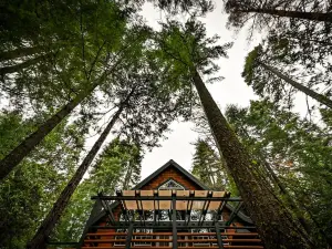 Lassen Creekside Cabin, 9 Miles to Park, Firepit, EV Charger, Pets!