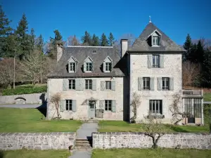 Le Château de Saint-Angel, le Manoir du Rigouneix, 5 Minutes A89, Nature, Calme, Sauna
