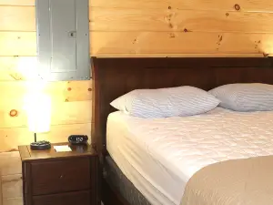 Stevens Lane New Log Cabin - Lamoka Lake - Just Steps from the Water's Edge.