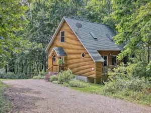 Cheerful Two Bdrm Cabin with Hot Tub & Pet Friendly