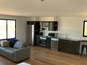 Modern studio with fabulous views