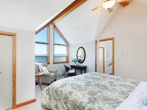 Open Design West Coast Home on 1600 Feet of Private Waterfront