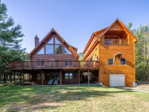 Large Lakefront Home