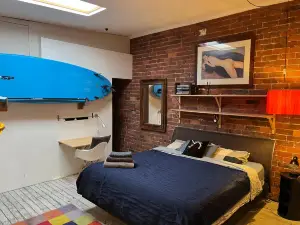beachside loft warehouse artists retreat