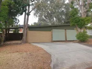 Modern studio with private patio