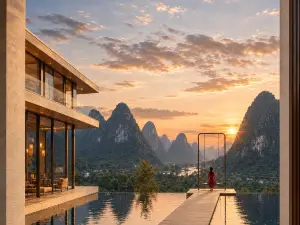 Yangshuo·JUE | AWAKENING • Viewing Guilin Landscape • Garden Pool • Resort Mansion