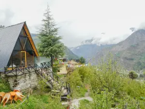 Himalayan Manor A-Frame Cabin