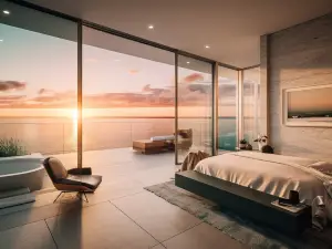 Yu Jian Wanning · Shenzhou Peninsula Tower Sea View Surfing and Boutique Stay (Surf & Sleep)