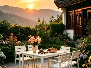 Blue Tile · Mulin | Daiwa Cang'er | Scenic Countryside Style Homestay (Sanyi Airport)