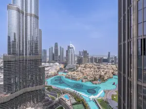 Address Residences Dubai Opera - Burj Khalifa City View 1 minute walk to Burj, Dubai Mall & Fountain