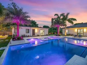 Waterfront Estate with Pool | Spa | BBQ | Games