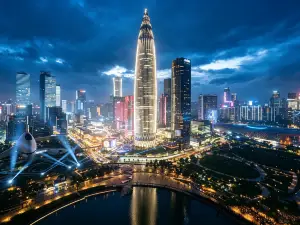 Shenzhen · Dongmen Old Street | Sky Garden 180° Cloud City View Light Stay (Luohu Port)