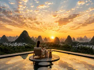Guilin·Jue | Awakning • Garden Pool • Resort Hotel