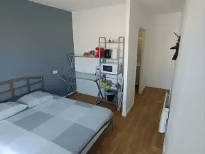 Bedroom: Private Entrance + Private Bathroom