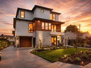 BROWN HOUSE：Entire 3bedrooms 3 bathrooms | living room | kitchen and garage