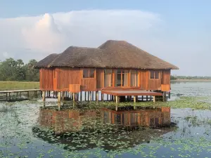 Floating Villa near Nzulezu