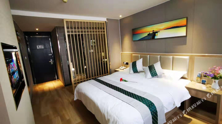 清沐快捷酒店(南京六合泰山路店)1晚 可选平山森林公园