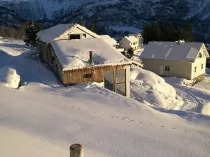 Ein Heilt Spesiell låve I Røldal