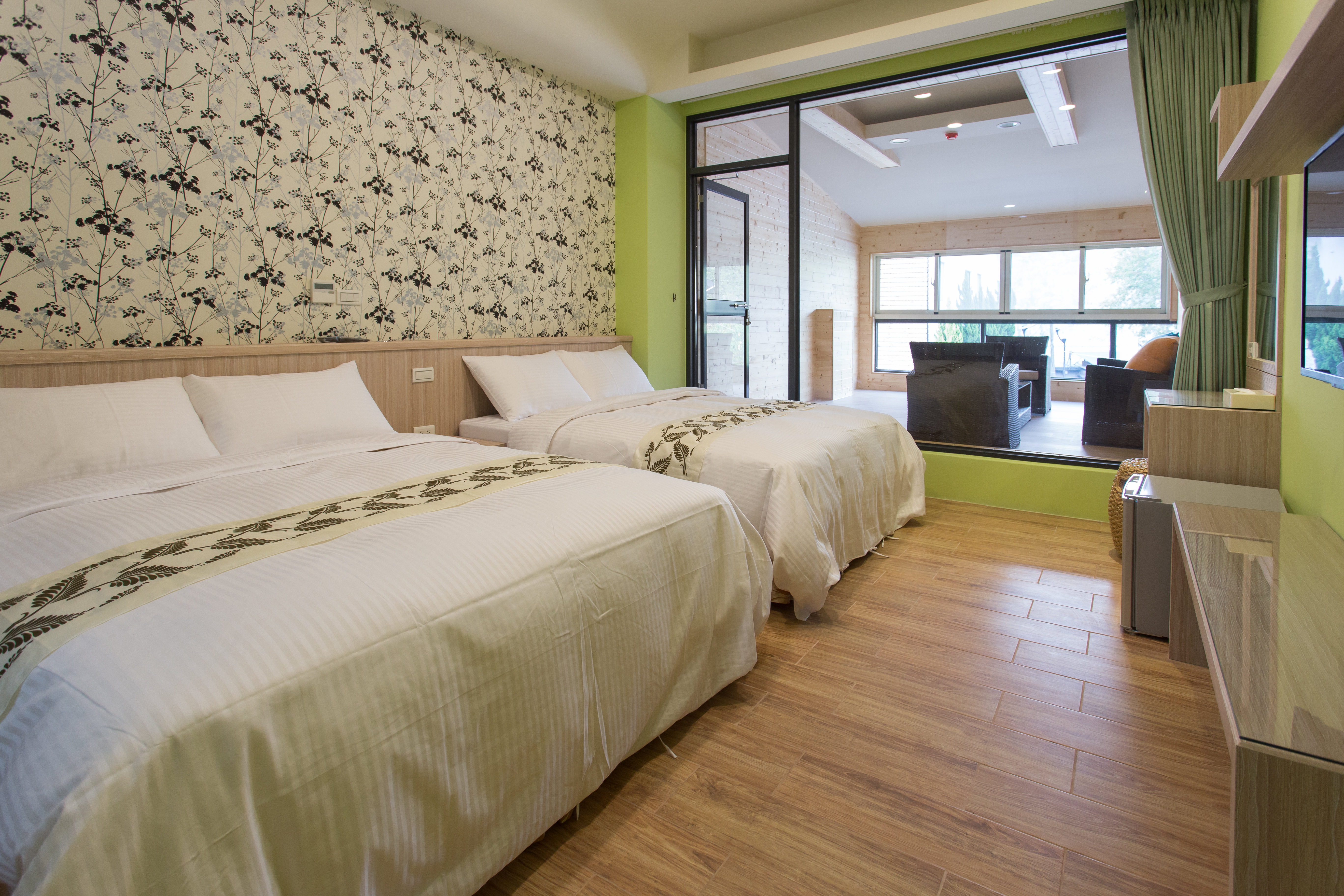 日月潭原宿旅店(harajuku inn)-日光稻文4人房