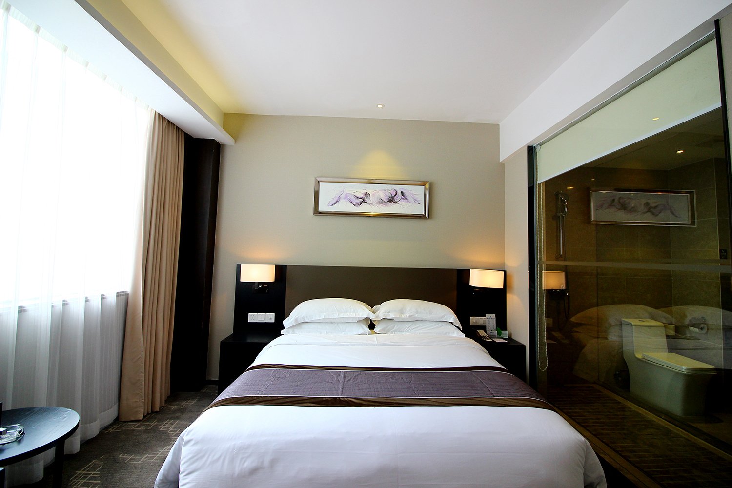 珠海新海利大酒店-主楼标准大床房(部分无窗)