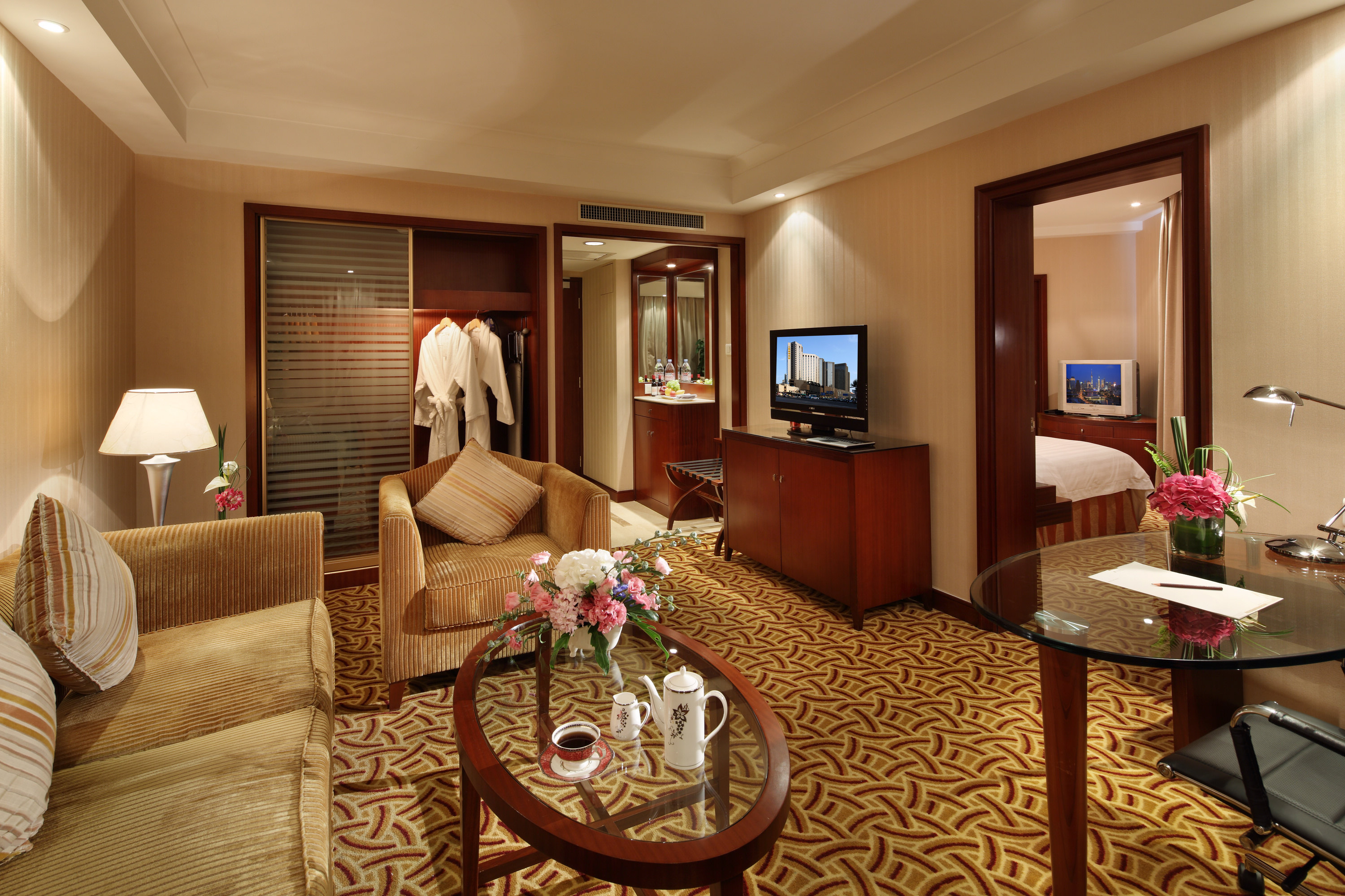 上海建国宾馆-高级套房(酒店直营★售后保证)