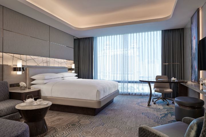 澳门jw万豪酒店 (jw marriott hotel macau)豪华房