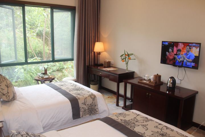 武汉九真山接待中心酒店-山景双床房