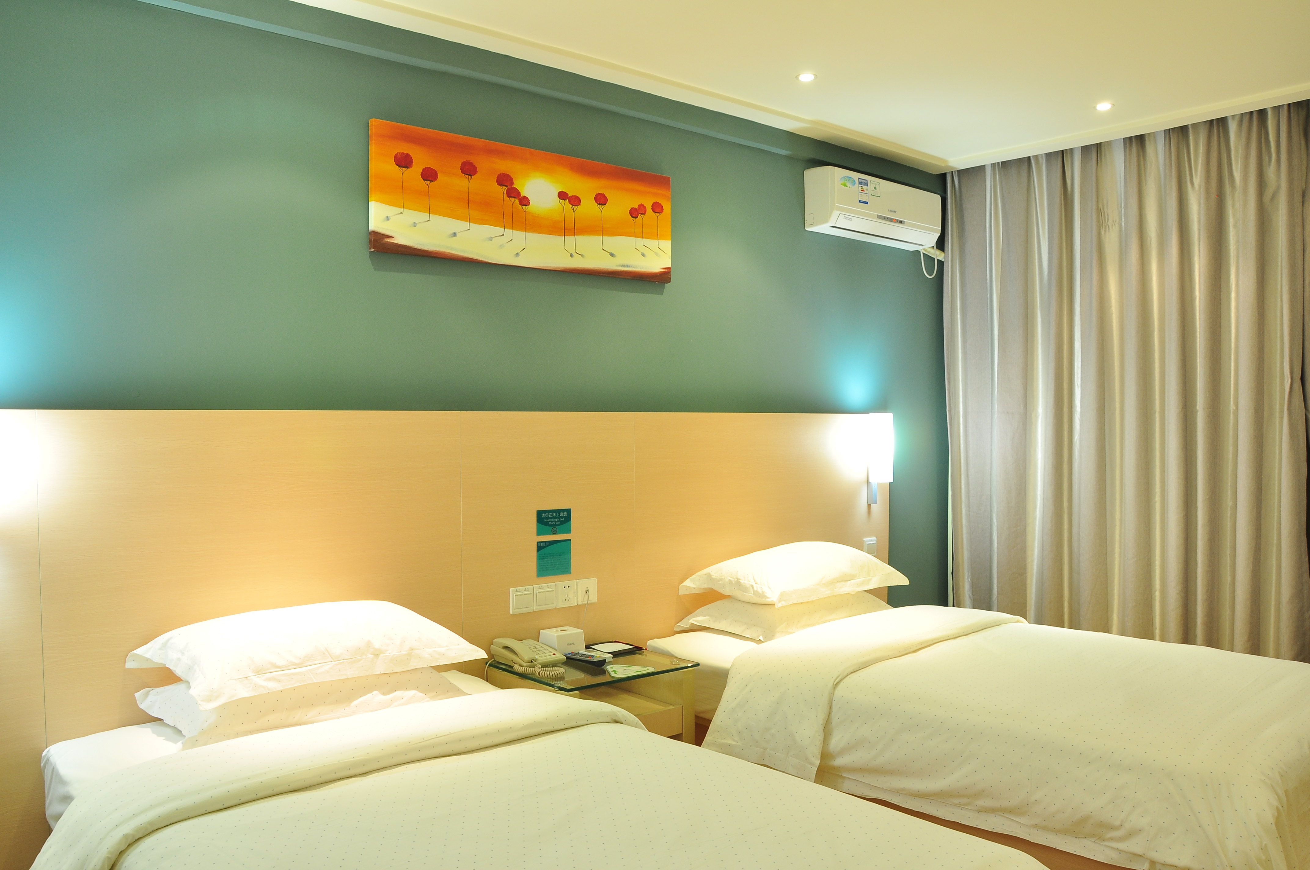 城市便捷酒店-商务双床房(双人入住)[双早]